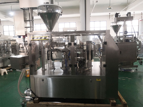 自動計量食品包裝機實拍圖